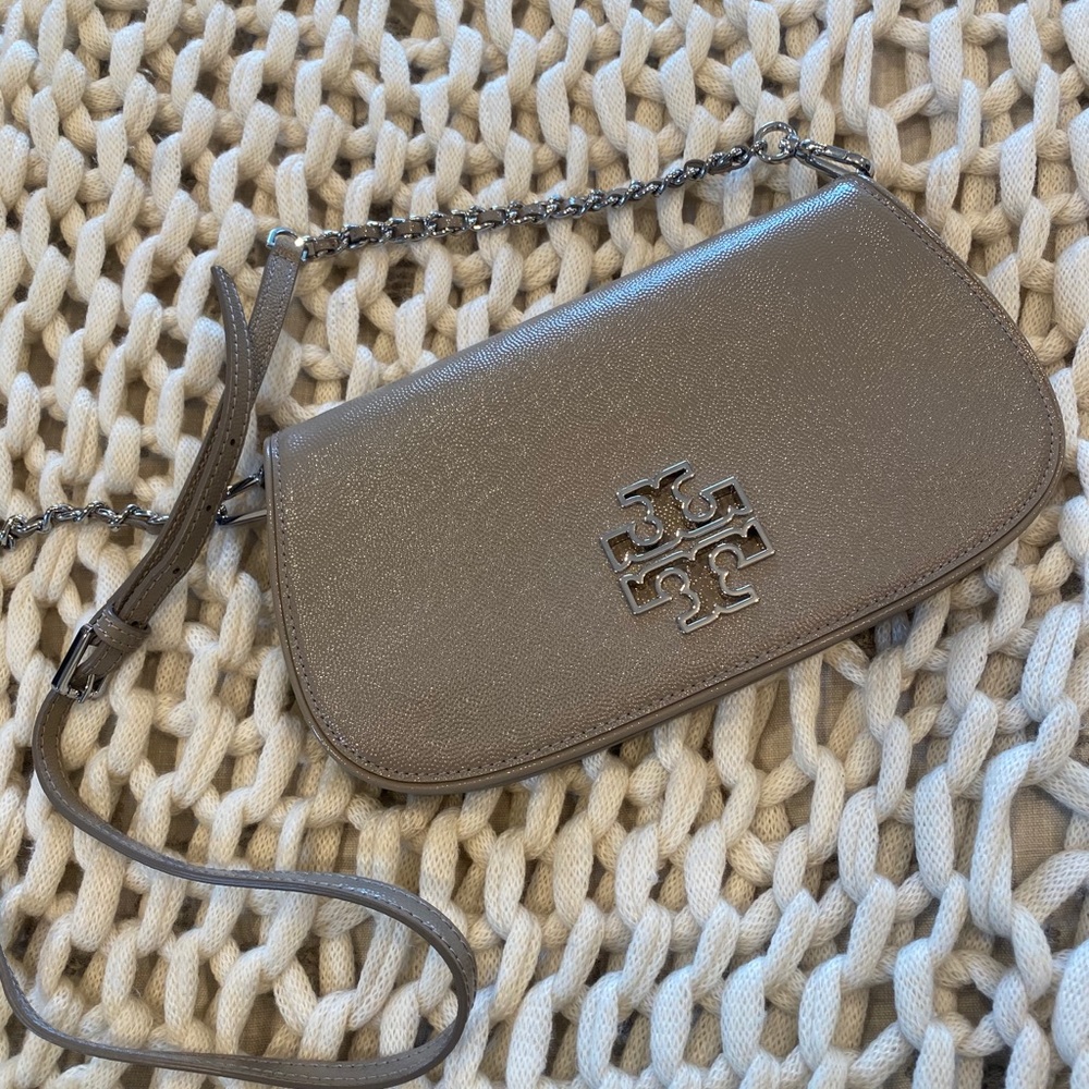 Tory Burch cross body purse clutch